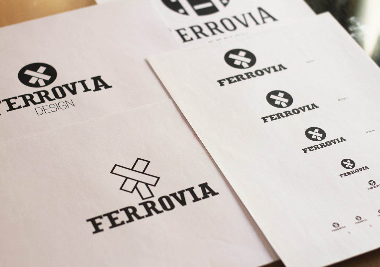 Studies for Ferrovia's Identity