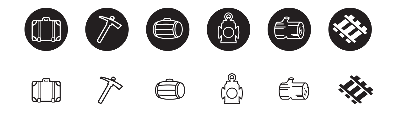 Ferrovia Icons