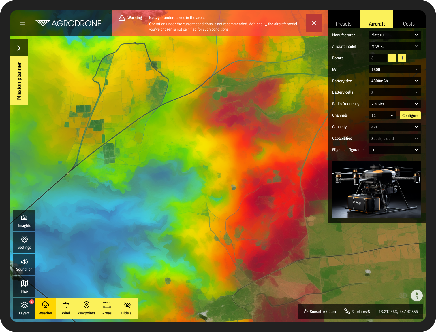 Agrodrone - project visual