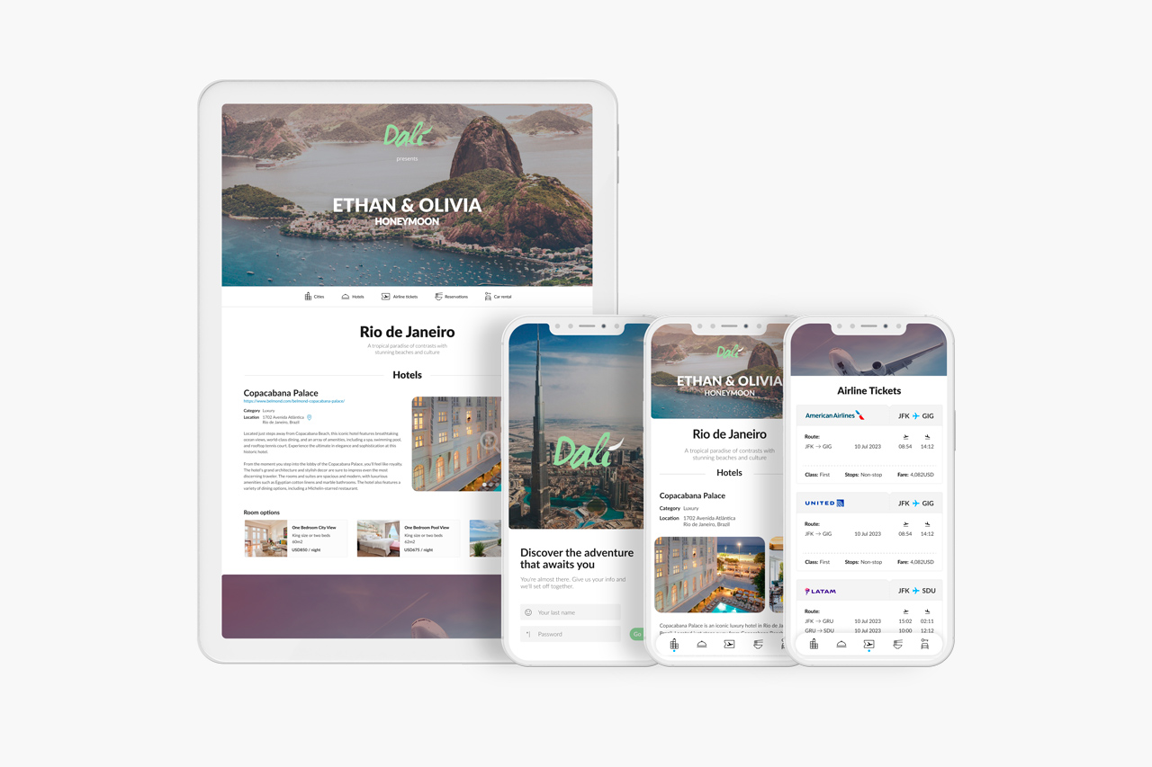 Dalí - travel planning system
