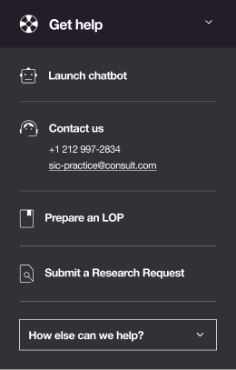 The Sector sites support hub with multiple ways to get help